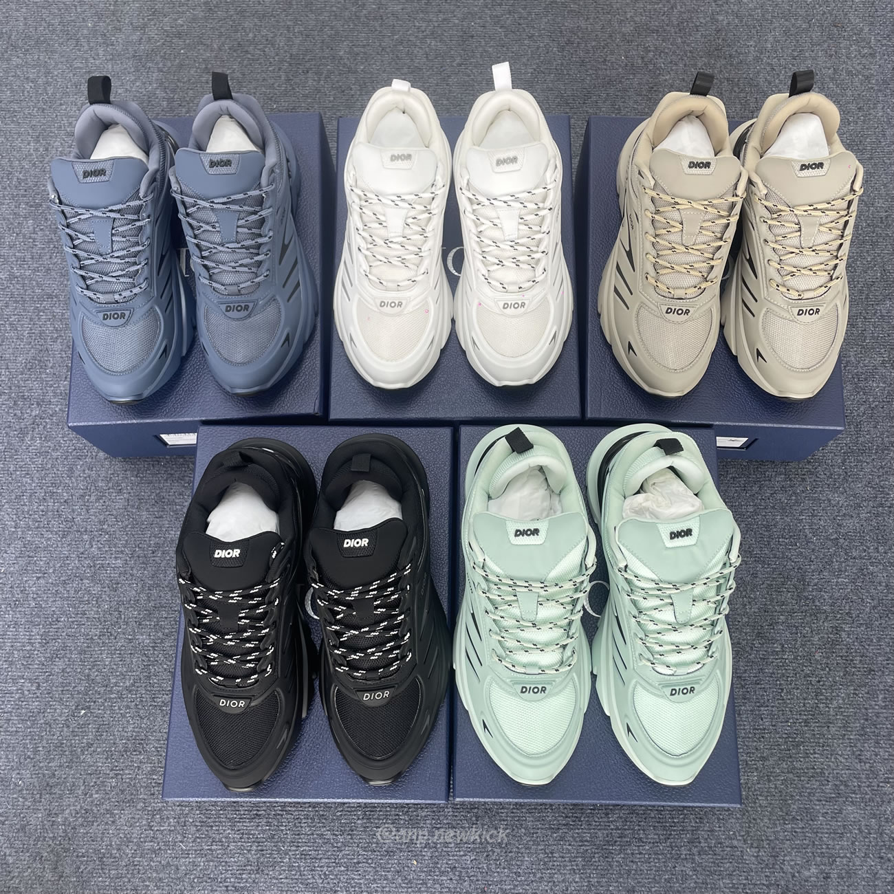 Dior B44 Blade Sneaker Black Technical Mesh And Black Technical Fabric 3sn306zzy_h981 (5) - www.newkick.vip